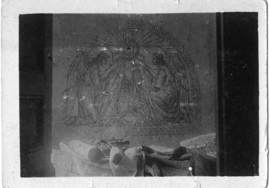 Gaston SUISSE (1896-1988) - Vitrail religieux.