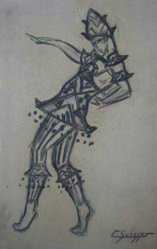 Projet de costume pour "Shéhérazade"