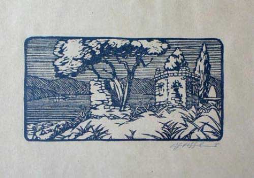 Mausolé de Krani, lac de Presba.