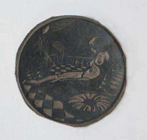 Repos sur la terrasse, vers 1916.