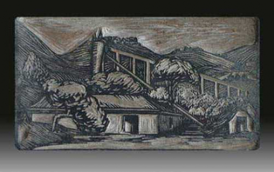 Gaston SUISSE (1896-1988) - Moulin de Domokos.