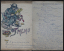 Gaston SUISSE (1896-1988) - Fable et menu satiriques. Vers 1945.