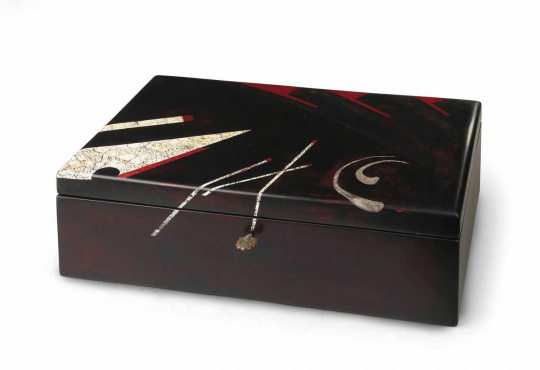 Gaston SUISSE (1896-1988) - Coffret de fumeur. Vers 1927.