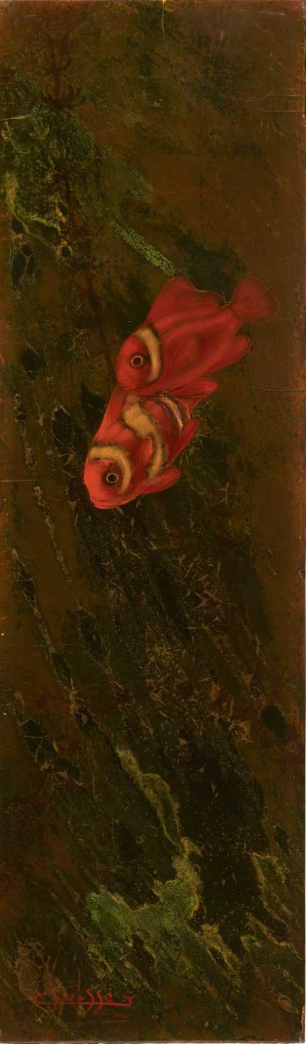 Couple de poissons-clowns.