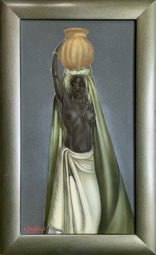 Vente par "Saint Germain en Laye Enchères" du 26/03/2022 - Porteuse d'eau Furoviah, Darfour. (lot n°326)