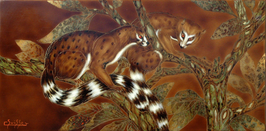 Gaston SUISSE (1896-1988) - Genettes, 1982.