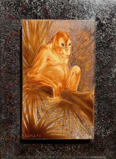 Gaston SUISSE (1896-1988) - Jeune guenon, 1942.