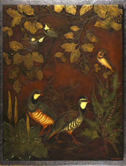 Gaston SUISSE (1896-1988) - Perdrix Bartavelles. 1960.