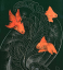 Gaston SUISSE (1896-1988) - Poissons japonais et gorgone stylisée.