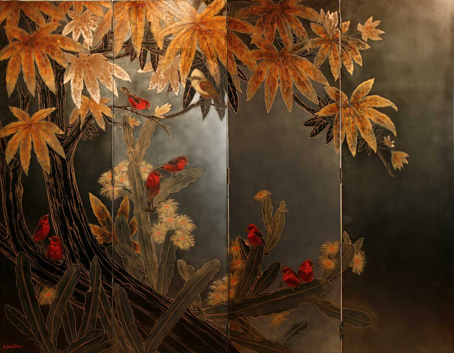 Tangaras du Brésil. 1942.