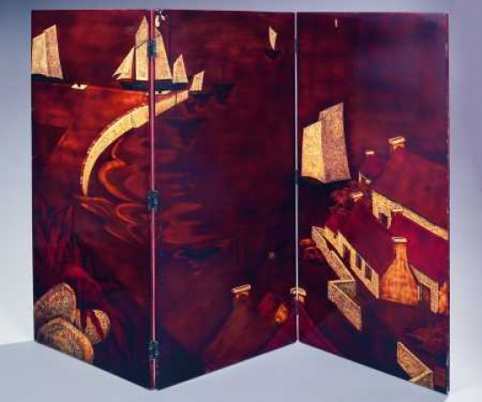 Gaston SUISSE (1896-1988) - Port breton. Vers 1926.