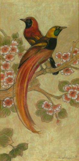 Gaston SUISSE (1896-1988) - Paradisiers