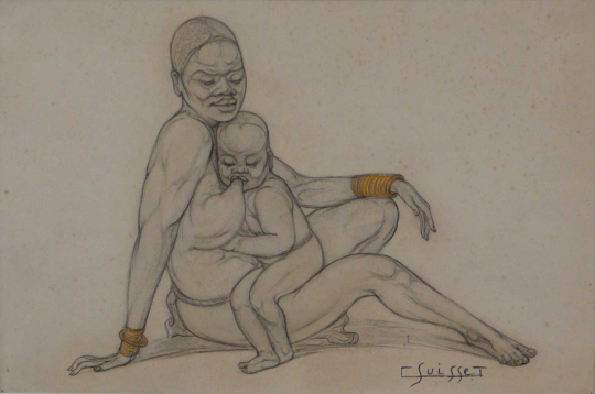 Gaston SUISSE (1896-1988) - Maternité