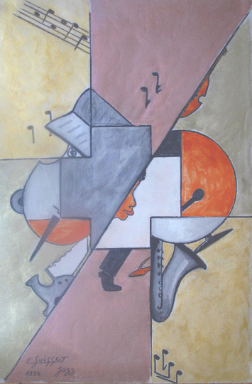 Gaston SUISSE (1896-1988) - Jazz, 1930.