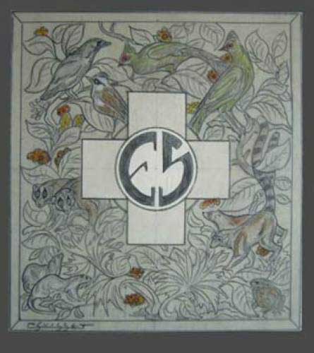 Projet pour laque destiné à E M Sandoz