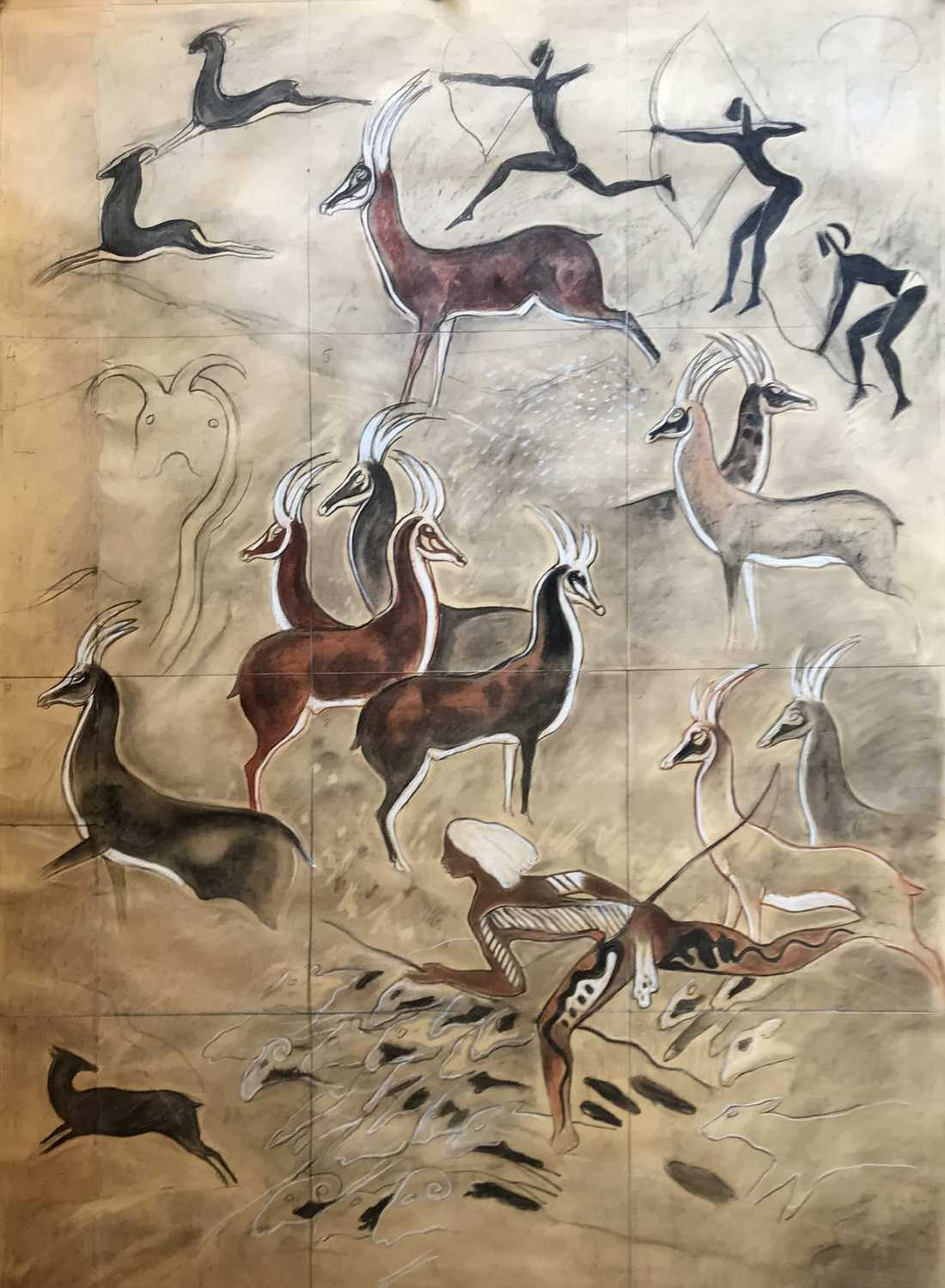 Maquette pour le projet Tassili