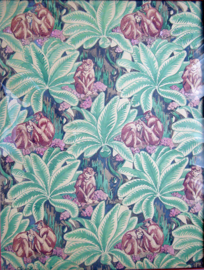 Gaston SUISSE (1896-1988) - Certhopithèques dans les feuillages. 1923.