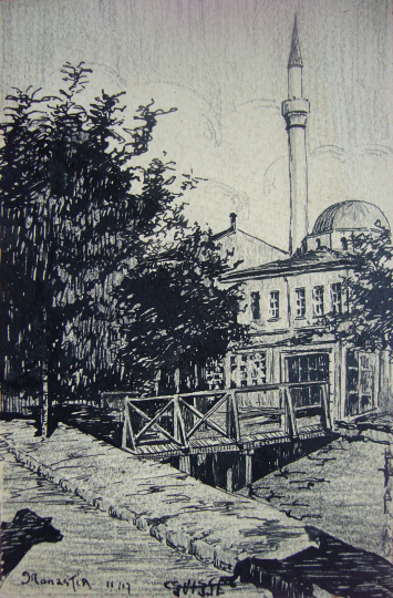 Gaston SUISSE (1896-1988) - Monastir, novembre 1917.