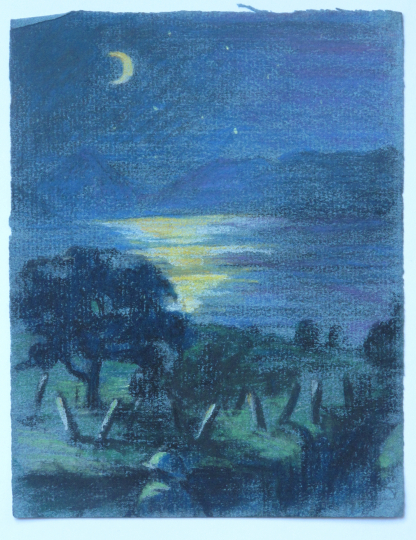 Gaston SUISSE (1896-1988) - Lac de Presba.