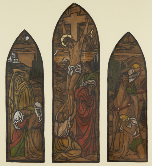 Gaston SUISSE (1896-1988) - La Crucifixion.