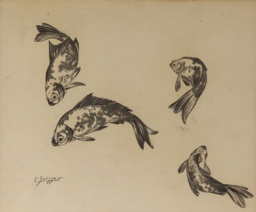 Vente par "Thierry de Maigret SVV" du 24/11/2005 - Poissons Japonais. (lot n°259)