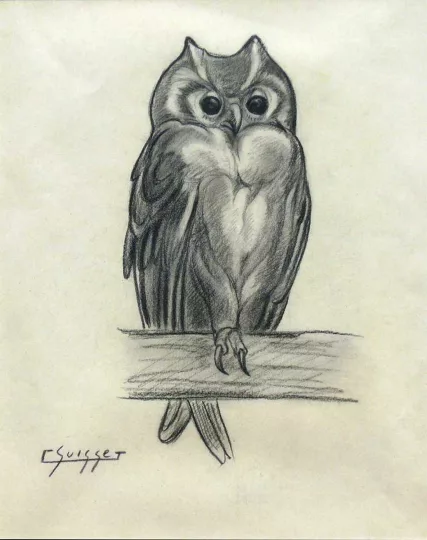 Gaston SUISSE (1896-1988) - Grand duc. (1)