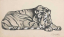 Auction by Christie's, Paris, France du 19/05/2015 - Tigre couché, 1923. (lot n°34)