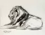 Vente par "Aguttes SVV" du 27/11/2003 - Lion couché, Circa 1925. (lot n°58)