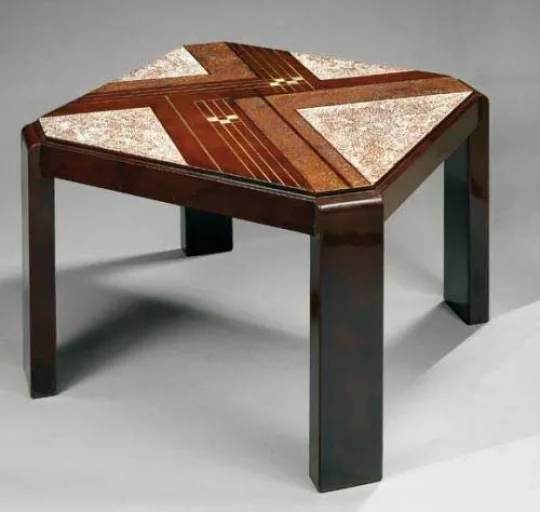 Gaston SUISSE (1896-1988) - Table basse. Circa 1930.