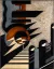 Gaston SUISSE (1896-1988) - Ecran de table. Vers 1925.