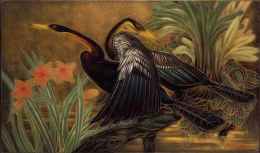 Vente par "Millon SVV" du 04/11/2022 - Couple d'Anhingas (lot n°19)