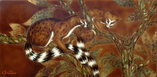Gaston SUISSE (1896-1988) - Genettes, 1982.