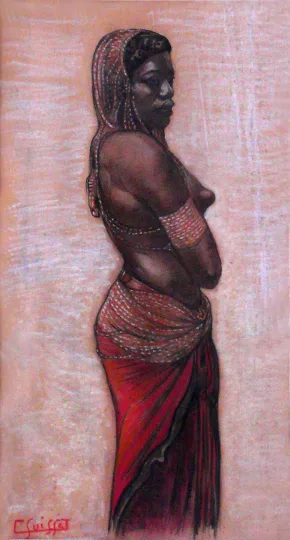 Gaston SUISSE (1896-1988) - Africaine