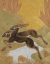 Gaston SUISSE (1896-1988) - Antilopes cervicapres sautant un ruisseau. 1933.