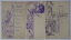 Gaston SUISSE (1896-1988) - Trois menus. 1918.