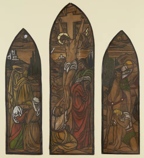 Gaston SUISSE (1896-1988) - La Crucifixion.