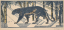 Vente par "Hôtel des ventes de Monaco" du 20/01/2021 - Panthere noire, 1927. (lot n°120)