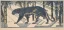 Vente par "Hôtel des ventes de Monaco" du 20/01/2021 - Panthere noire, 1927. (lot n°120)